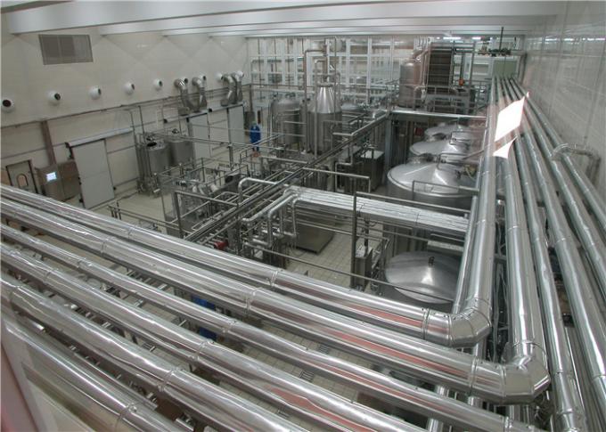 Cadena de producción de leche de la almendra/cadena de producción de la bebida material sanitario del acero inoxidable