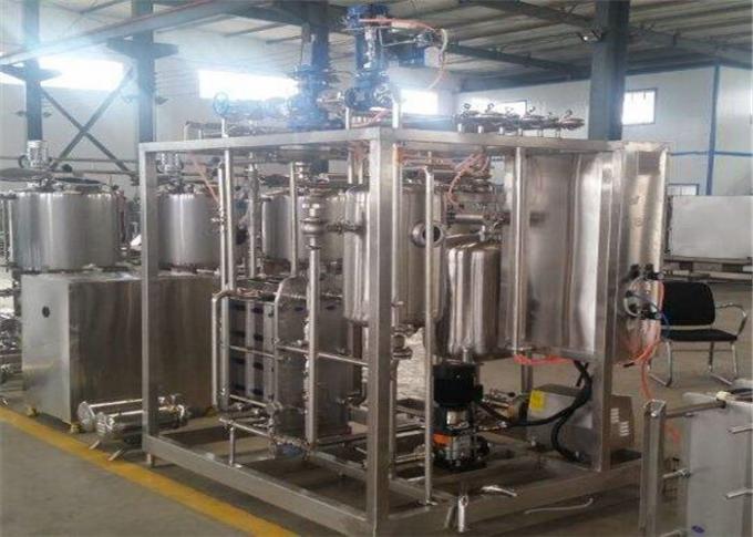 La cadena de producción de leche de UHT/el CE de la planta de tratamiento de la leche de la pequeña escala aprobó